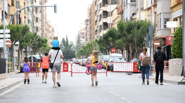 Pla d'espai per a vianants