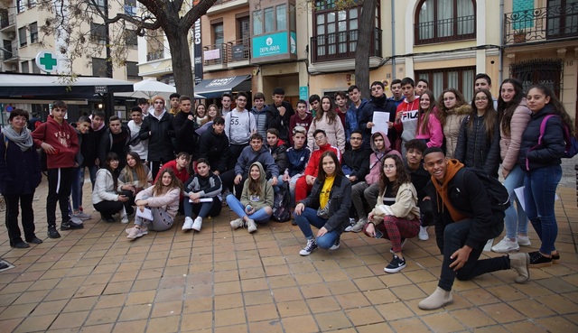 Alumnado de tercero de ESO del colegio Fundacin Flors