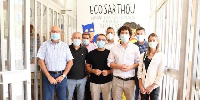 Recepcin de las obras del aulario de Infantil del colegio Carlos Sarthou