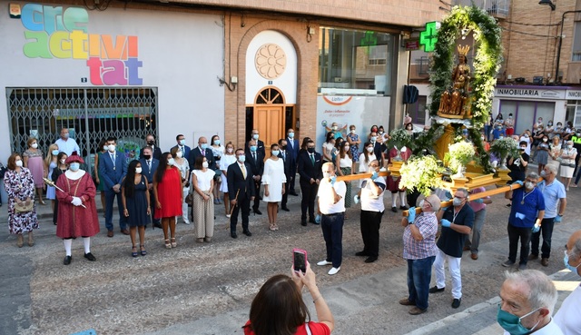 Traslado de la Virgen de Gracia hasta la iglesia Arciprestal