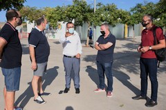 El alcalde visita las instalaciones deportivas reabiertas con los protocolos por la COVID-19_1