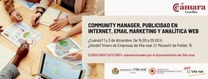 Community manager, publicidad en internet, email mrketing y analtica web