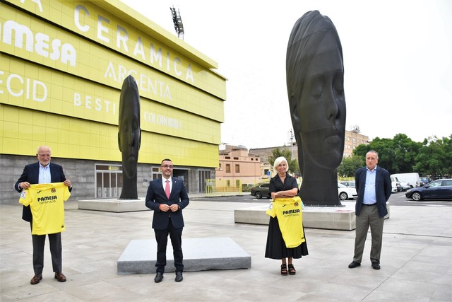 Inauguracin de las esculturas de Jaume Plensa