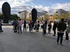 Visita de los alumnos de la EASD _1