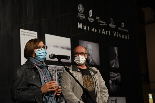 Inauguraci del Mur de l'art visual