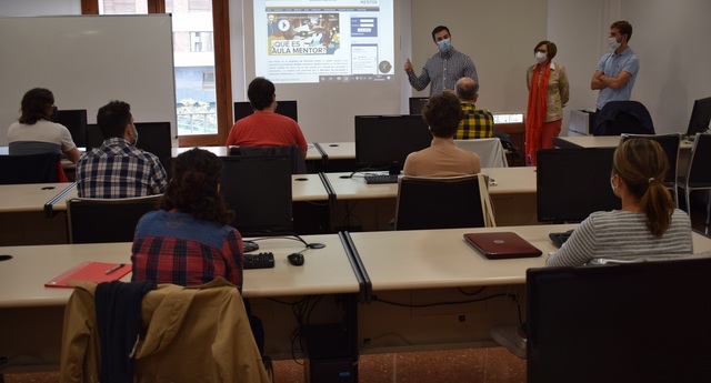 Inicio del mdulo de Aula Mentor