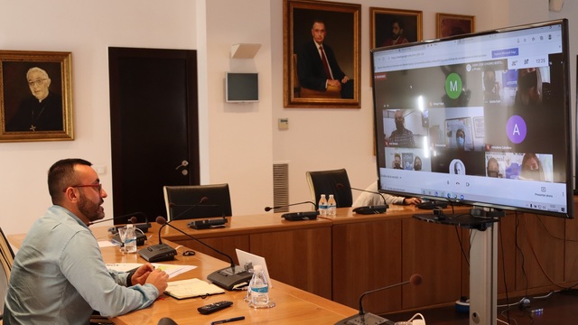 El alcalde participa en un webinar sobre Formacin Profesional