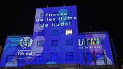 Espectacle de l'Encesa de les llums de Nadal