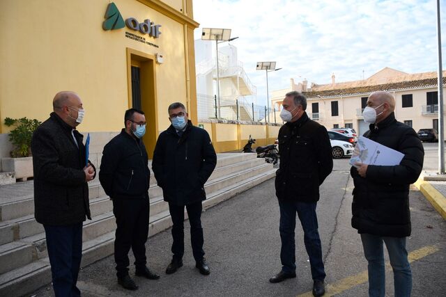 Visita a l'estaci de ferrocarril de Vila-real