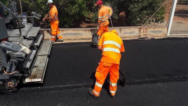 Una actuaci de millora de camins rurals 