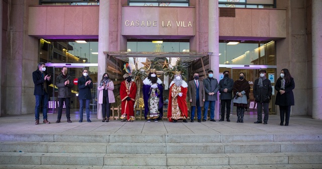 Recepci dels Reis Mags a l'Ajuntament de Vila-real