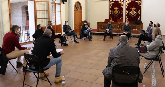 Reunin con representantes de la hostelera y el ocio