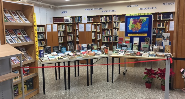 Sala de lectura de la Biblioteca Central adaptada a la normativa de prevencin por la covid-19  