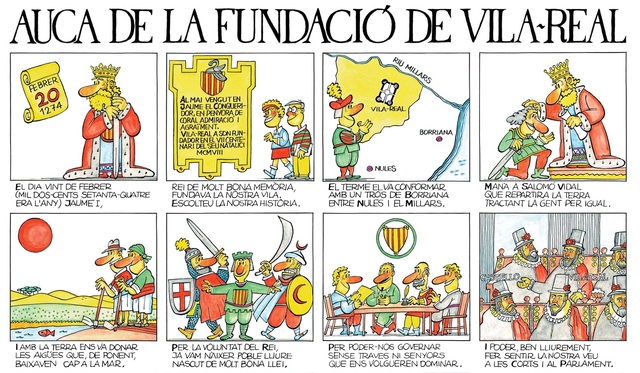 Auca sobre la fundaci de Vila-real 