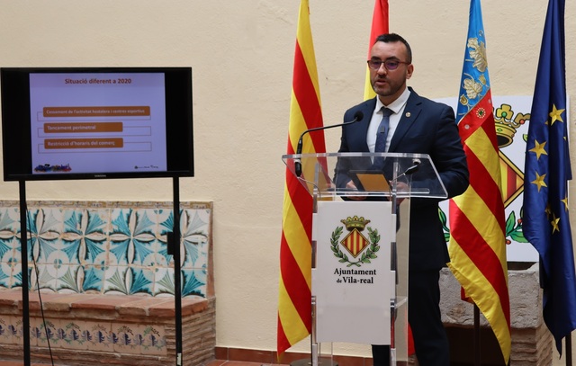 L'alcalde de Vila-real presenta el pla de baixada d'impostos per a ajudar al comerç i l'hostaleria