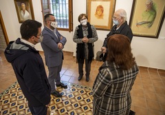 Visita institucional a la exposicin de Llorens Bort_2