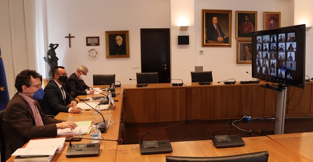 Sesin telemtica del 27 de abril de 2021 del Pleno del Ayuntamiento de Vila-real