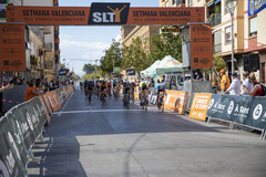 Final de etapa en Vila-real de la Semana Ciclista Valenciana