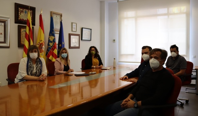 Reuni amb els representants sindicals de Correus