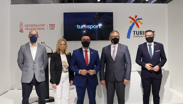 Presentacin de la feria Turesport en Fitur 