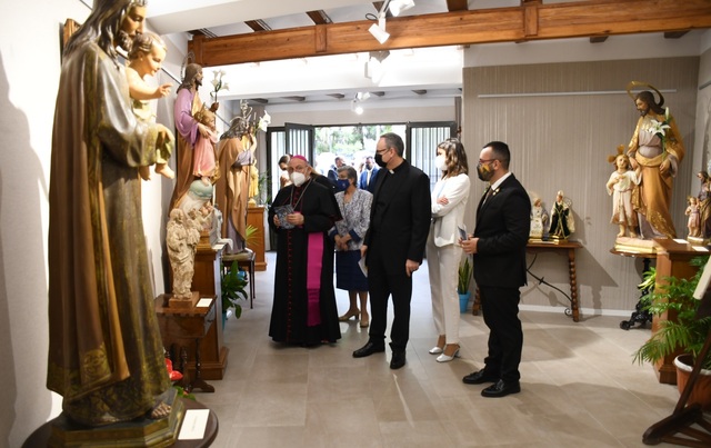 Inauguracin de la exposicin de la Pursima 'Amb cor de pare. 2021 Any de Sant Josep'_1