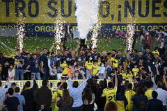 Celebracin de la Europa League del Villarreal_2