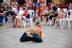 Espectculo de la primera jornada del festival Vila-real en dansa 2021 