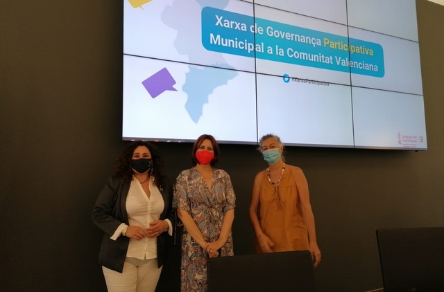 La regidora de Participaci Ciutadana, Miriam Caravaca, en una reuni de la Xarxa de Governana Participativa Municipal de la Comunitat