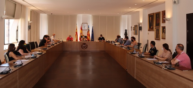 Reunió de la Comissió de Convivència amb les Penyes 