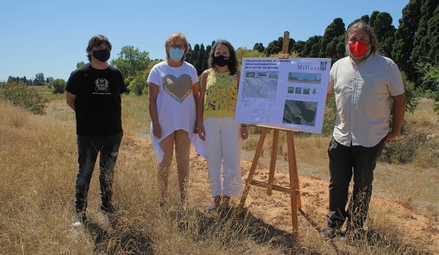 Presentacin de la nueva laguna artificial del paisaje protegido de la desembocadura del Mijares