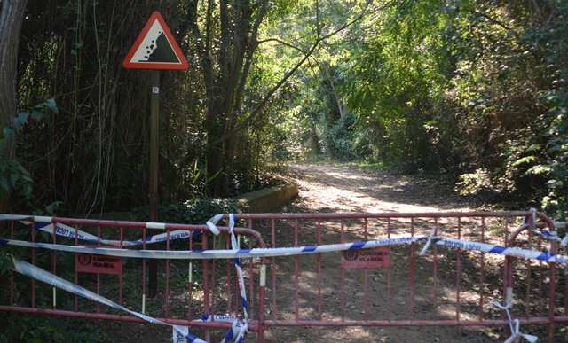 Cierre de la ruta botnica tras los desprendimientos_1