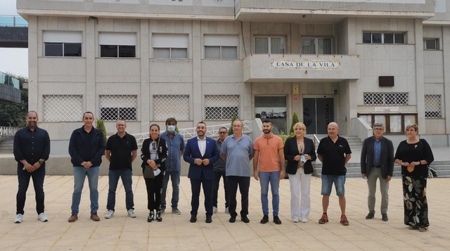 Reunión de alcaldes en l'Alcora en defensa del parany