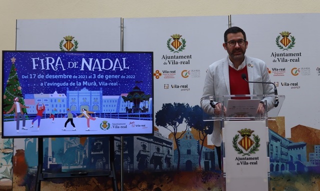 El regidor Diego A. Vila ha presentat la Fira de Nadal