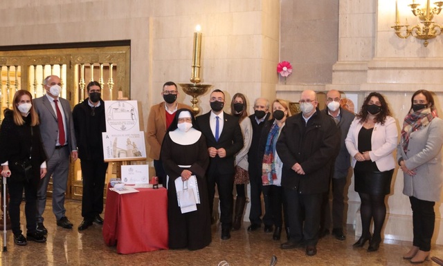 Presentacin del matasellos turstico de la baslica de San Pascual