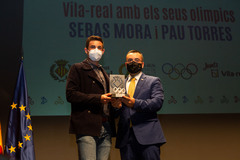 Recepcin oficial a Pau Torres i Sebastin Mora