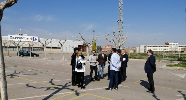 Visita tcnica al solar donde se ubicar la nueva comisara