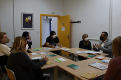  L'alcalde visita el centre d'Ateneu per a persones amb dany cerebral adquirit