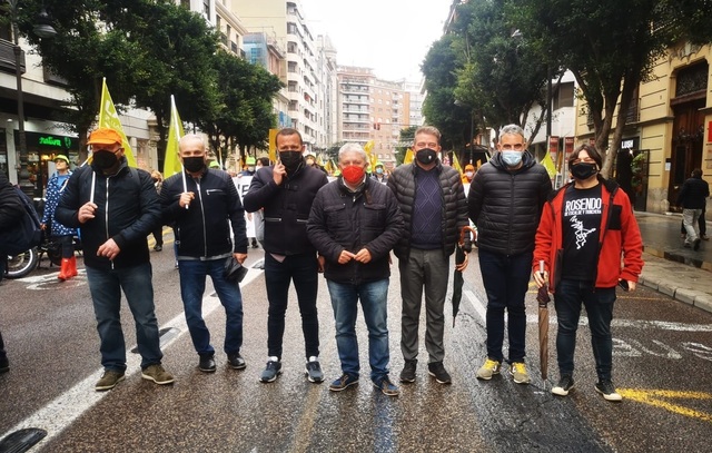 Manifestaci en defensa del camp valenci