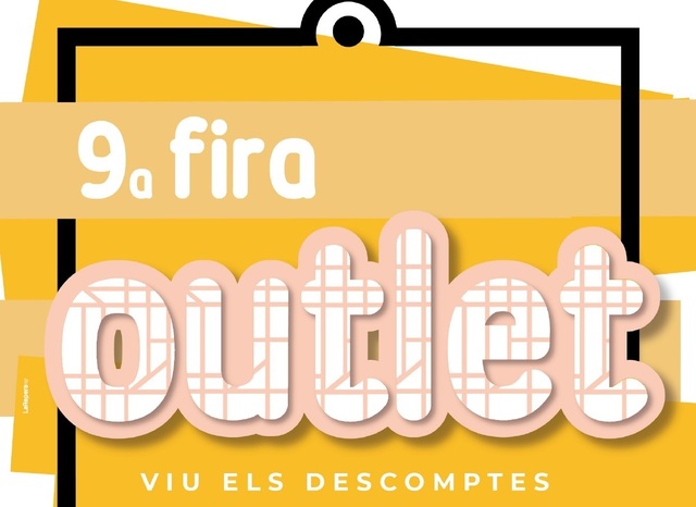 Cartell de la novena Fira Outlet