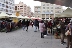 Feria Outlet de 2022 en la plaza Mayor