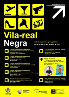 Cartel Vila-real Negra 2022