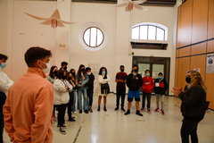 Primera sessi� rodatge VIST Express en l'Espai Jove i voltants (3)