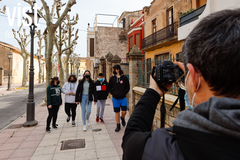 Primera sessi� rodatge VIST Express en l'Espai Jove i voltants (1)