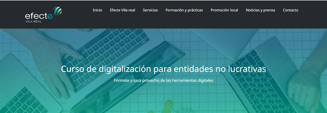 La inscripcin al curso se puede realizar en la pgina web de Efecte Vila-real