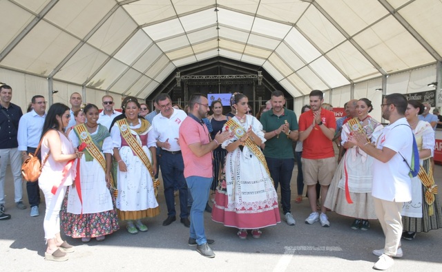 Imatge d'arxiu de la inauguraci del Recinte de la Marxa 