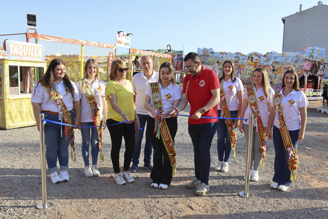 Inauguraci de la Fira d'Atraccions de les festes de Sant Pasqual