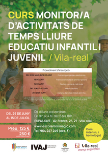 Monitor/a d'activitats de temps lliure educatiu infantil i juvenil