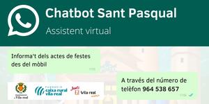 La programació de Sant Pasqual arriba al WhatsApp amb el primer assistent virtual de les festes_1
