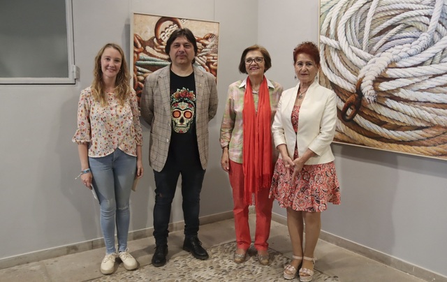 Inauguración de la exposición de Paquita Poyatos en la Casa de l'Oli_1