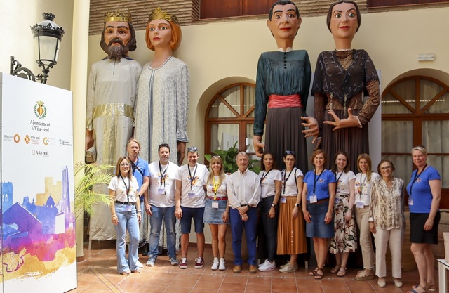 Recepci als docents de Srbia i Alemanya que participen al projecte Erasmus del collegi Cervantes 